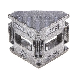 1 pcs - Bosch Rexroth M8 Angle Bracket Connecting Component, Strut Profile 40 mm, Groove Size 10mm