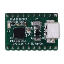 1 pcs - Silicon Labs CP2102N Evaluation Kit CP2102N-miniEK