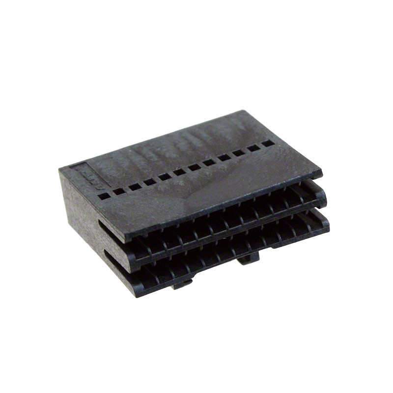 10 pcs : 2-487937-4 - CONN FFC RCPT HSG 24POS 1.27MM