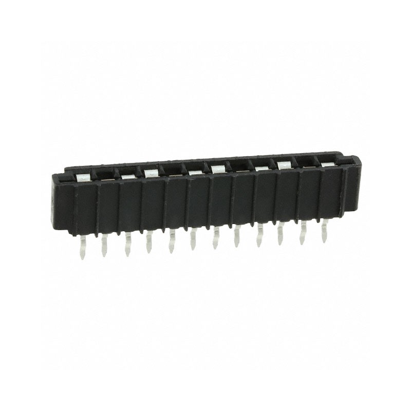10 pcs : 6-520315-2 - CONN FFC VERT 12POS 2.54MM PCB