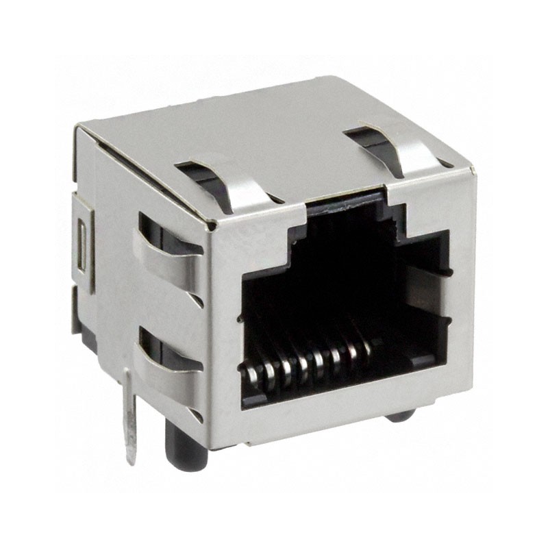 10 pcs : 2-406541-3 - CONN MOD JACK 8P8C R/A SHIELDED