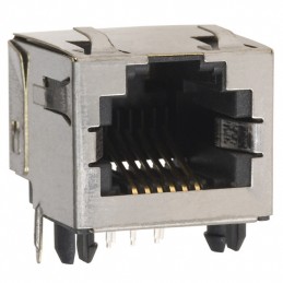 10 pcs : 0438600014 - CONN MOD JACK 6P6C R/A SHIELDED