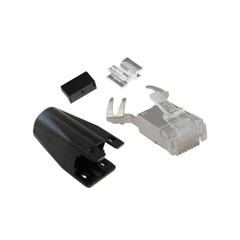10 pcs : SS-39200-081 - CONN MOD PLUG CAT6A 8P8C SHLD