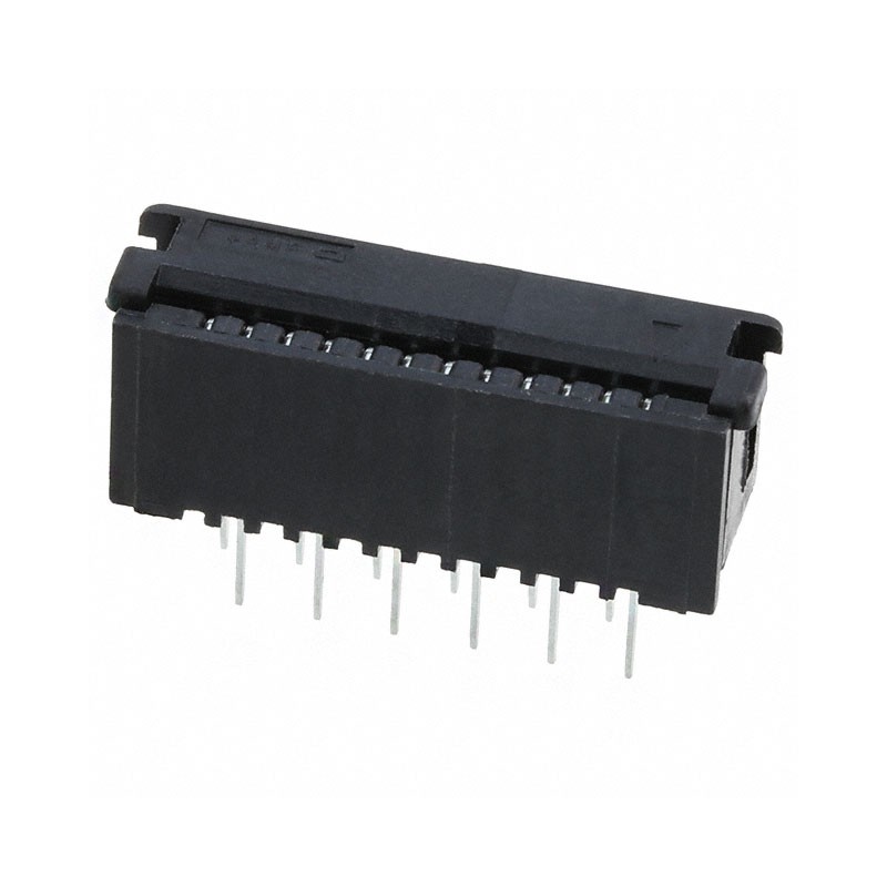 10 pcs : 487576-4 - CONN FFC VERT 12POS 1.27MM PCB