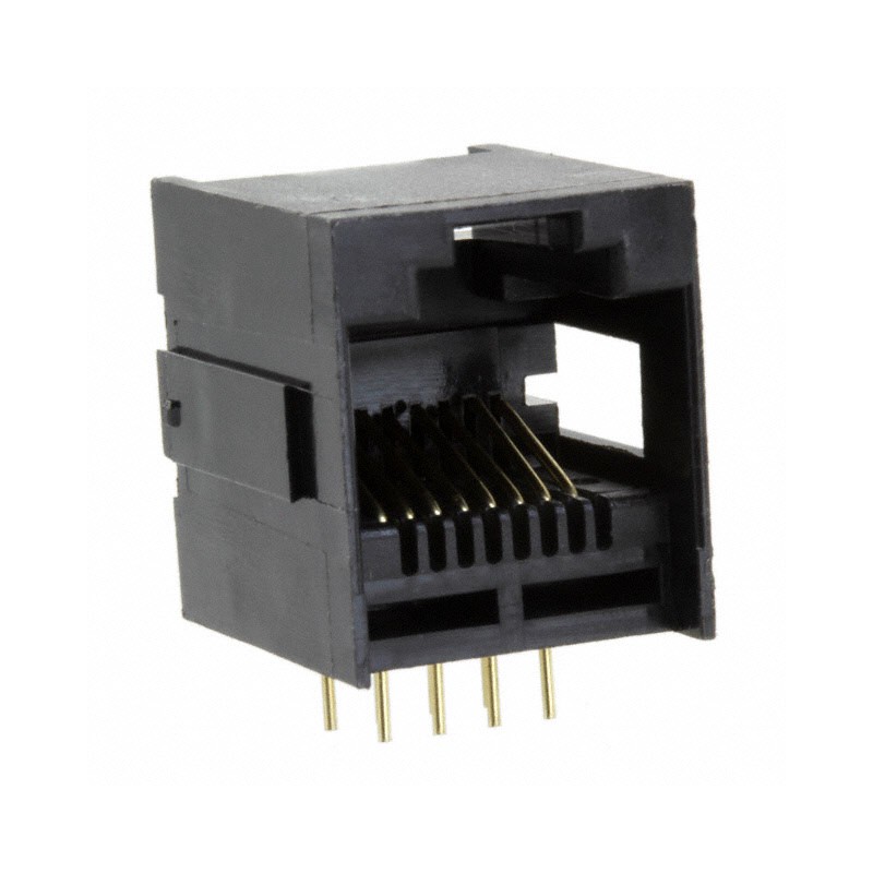 10 pcs : 615008149521M - CONN MOD JACK 8P8C R/A UNSHLD