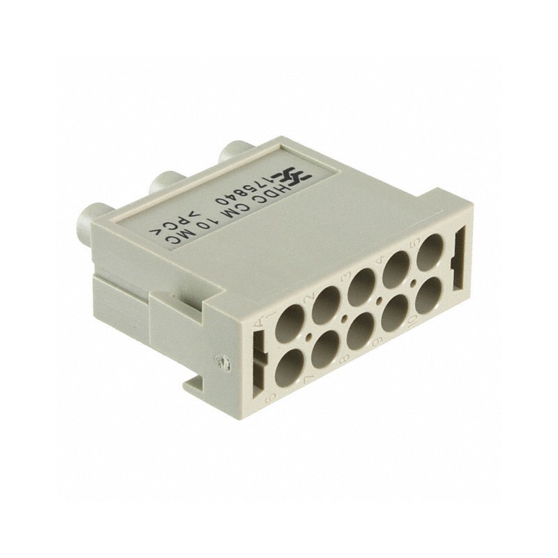 10 pcs : 1758400000 - MODULE MALE 10POS CRIMP