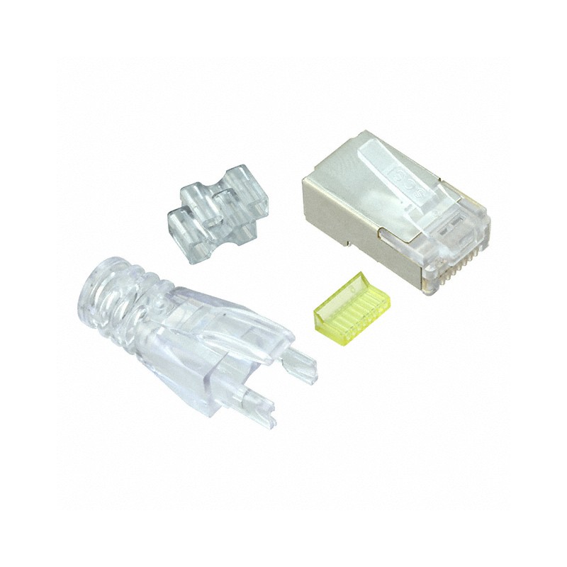 10 pcs : SS-39200-055 - CAT6A SHIELDED SMALL OD PLUG