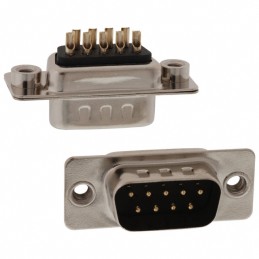 10 pcs : 171-009-103L011 - CONN D-SUB PLUG 9POS PNL MNT