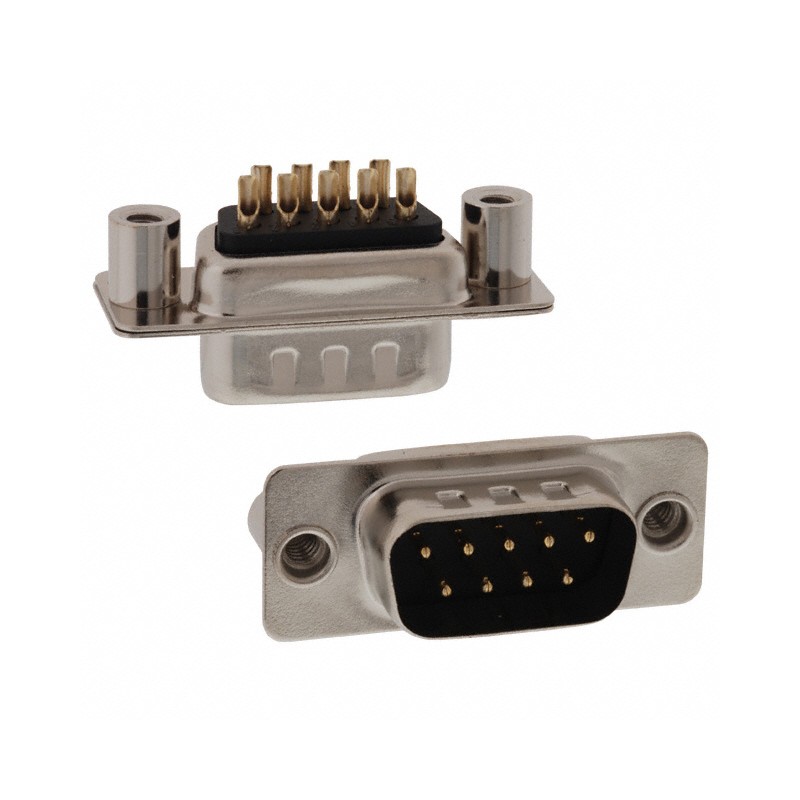 10 pcs : 171-009-103L021 - CONN D-SUB PLUG 9POS PNL MNT