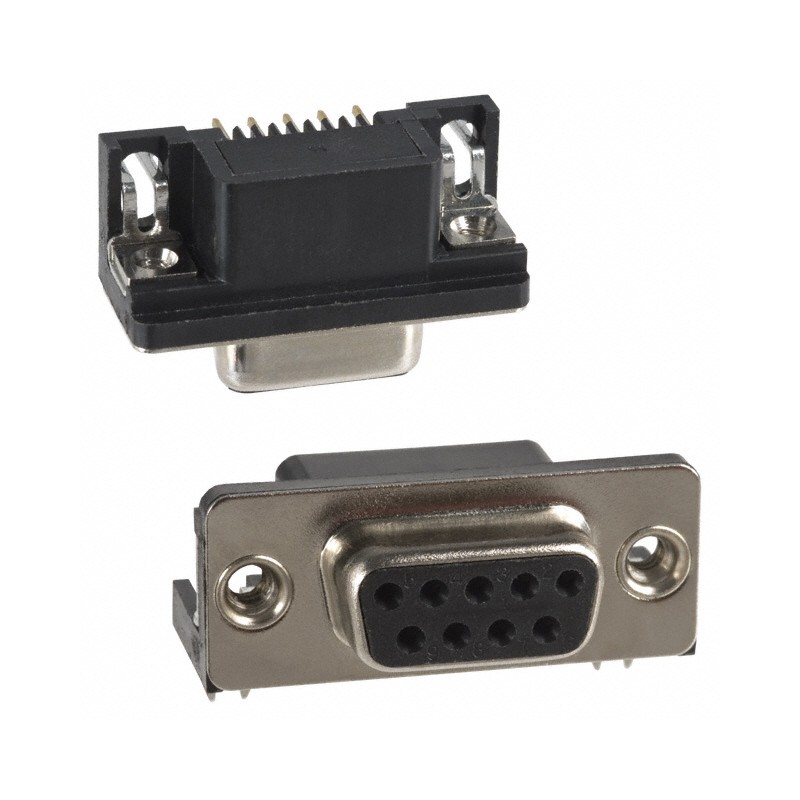 10 pcs : 182-009-213R531 - CONN D-SUB RCPT 9POS R/A SLDR