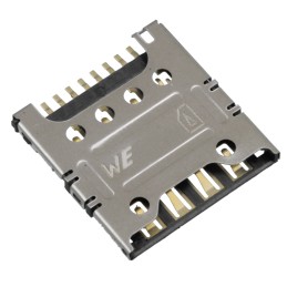 10 pcs : 693023010811 - CONN SMART CARD PUSH-PULL