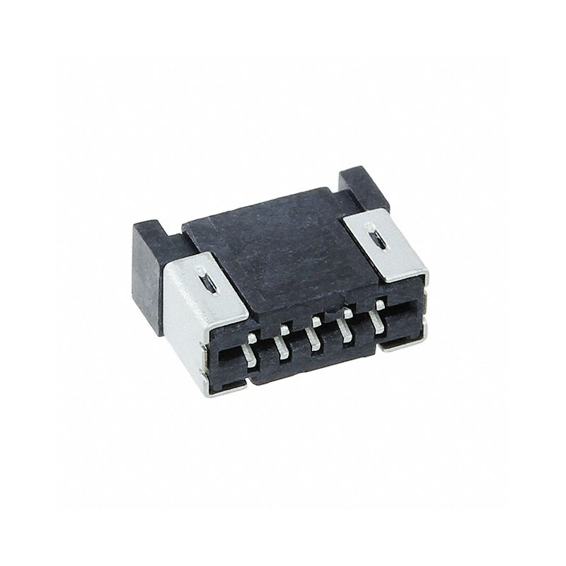 10 pcs : FC1-05-02-T-WT - CONN FFC 5POS 1MM R/A