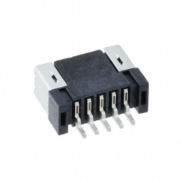 10 pcs : FC1-05-02-T-WT - CONN FFC 5POS 1MM R/A