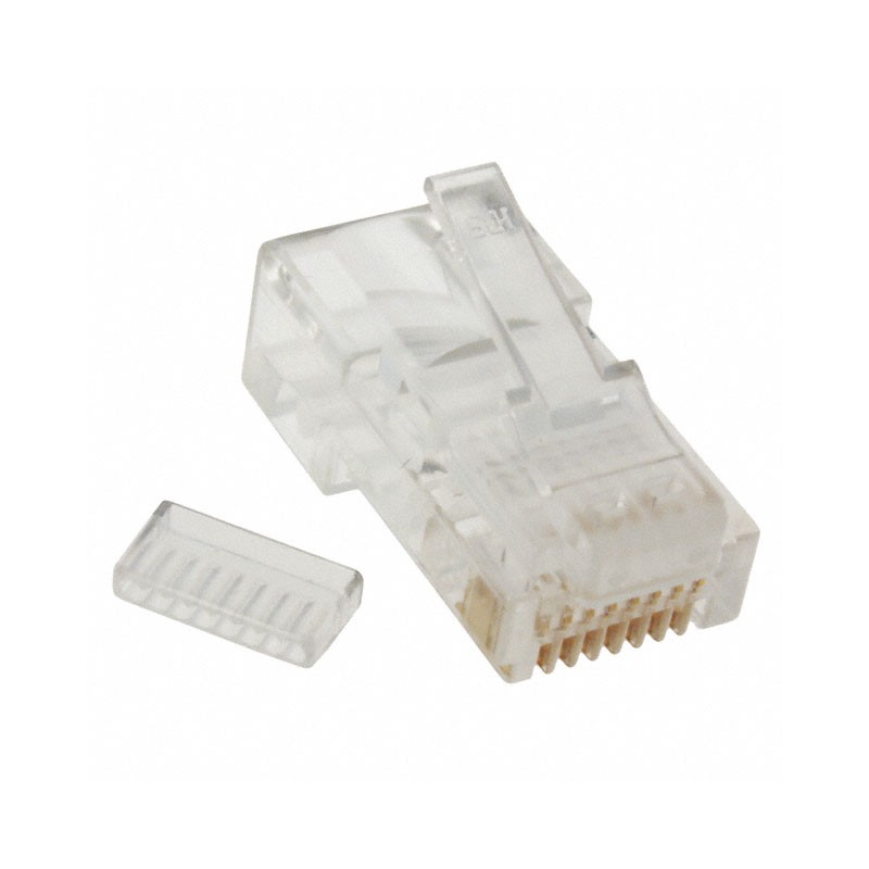 10 pcs : TM10P1-88P - CONN MOD PLUG 8P8C UNSHIELDED