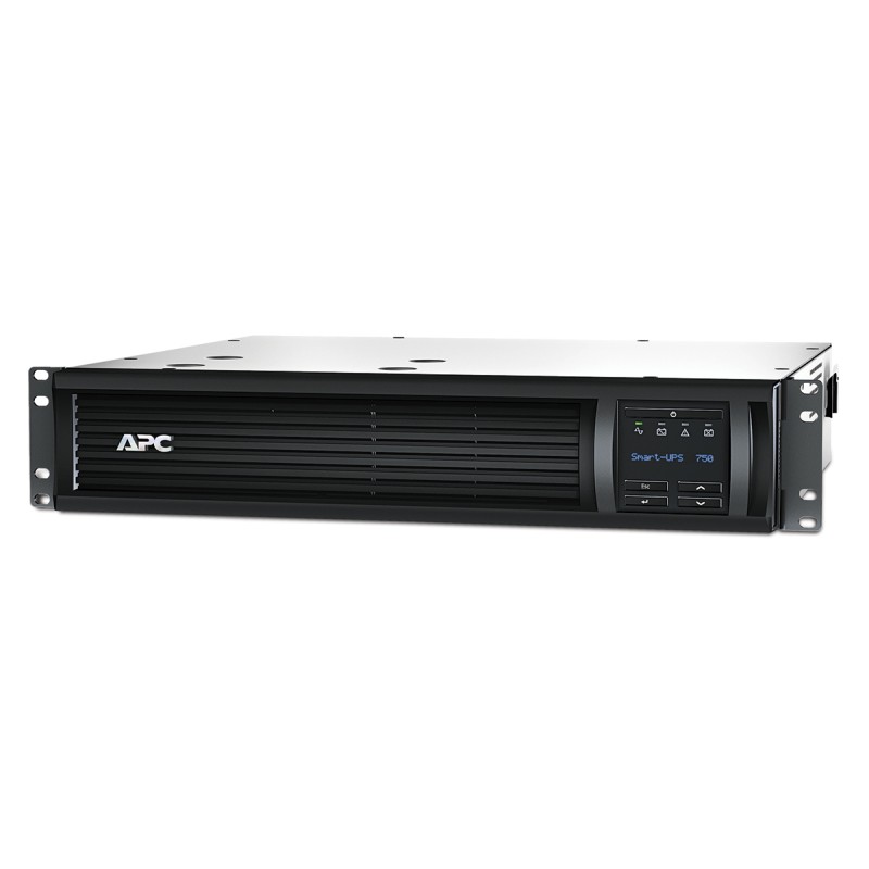 1 pcs - APC 160 - 286V Input Rack Mount Uninterruptible Power Supply, 750VA (500W), Smart-UPS SMT