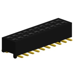 10 pcs : FHBD-SS020G1NBWL-FA4 - FEMALE HEADER VERTICAL 20POS SMD