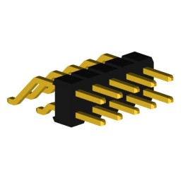 10 pcs : PHDD-HS010G1ABONP-B078 - MALE HEADER HORIZONTAL SMD 10POS