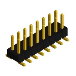 10 pcs : PHDD-SS016G1ABOGE-B005 - MALE HEADER VERTICAL SMD 16POS G