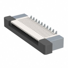 10 pcs : ZF5S-20-03-T-WT - CONN FFC VERT 20POS 0.5MM SMD