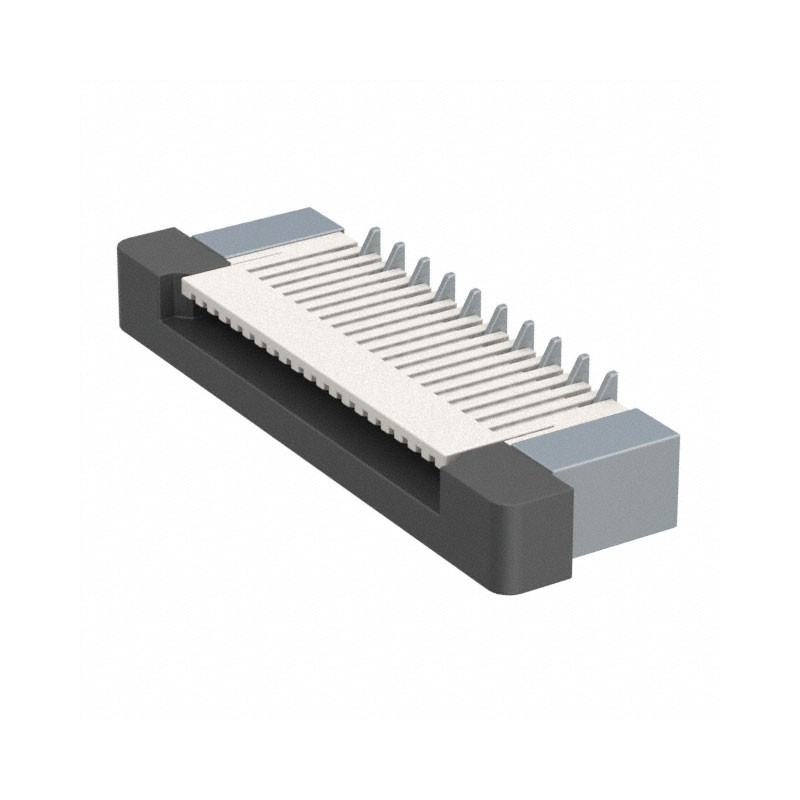 10 pcs : ZF5S-20-03-T-WT - CONN FFC VERT 20POS 0.5MM SMD