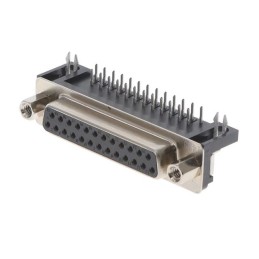 10 pcs : 2311766-1 - CONN D-SUB RCPT 25POS R/A SLDR