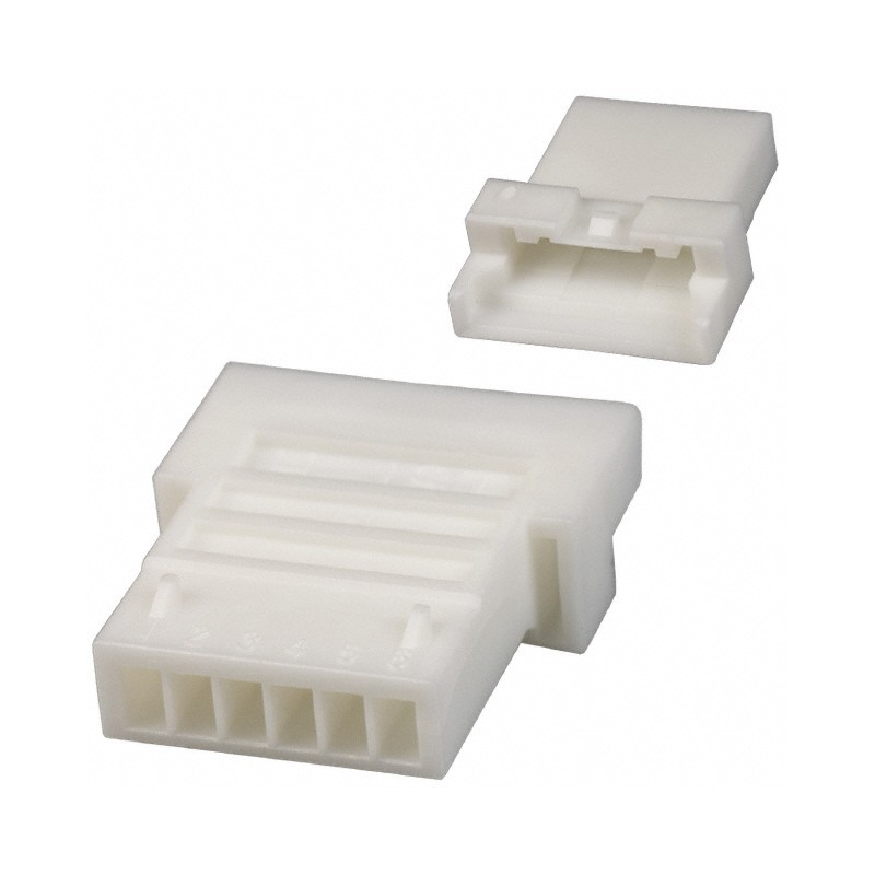 10 pcs : PALR-06VF - CONN PLUG HSG 6POS 2.00MM