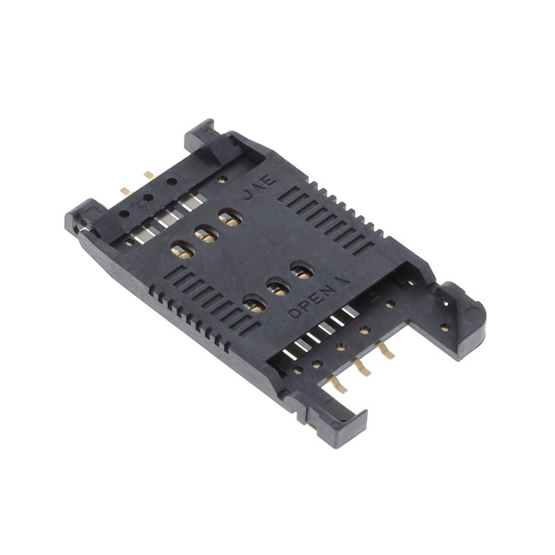 10 pcs : SF7W006S1BR1000 - CONN SIM CARD HINGED TYPE R/A