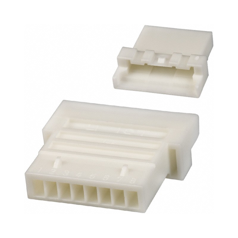 10 pcs : PALR-08VF - CONN PLUG HSG 8POS 2.00MM