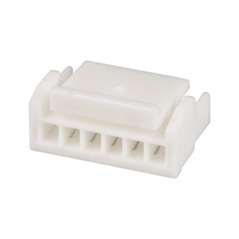 10 pcs : GHR-06V-S - CONN RCPT HSG 6POS 1.25MM