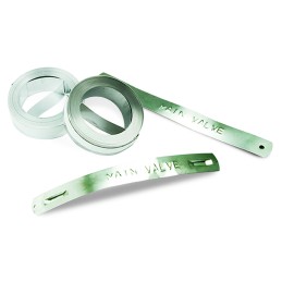 10 pcs - Dymo Aluminium tape for Emboss Tool for Rhino M1011 Embossing Tool 12mm