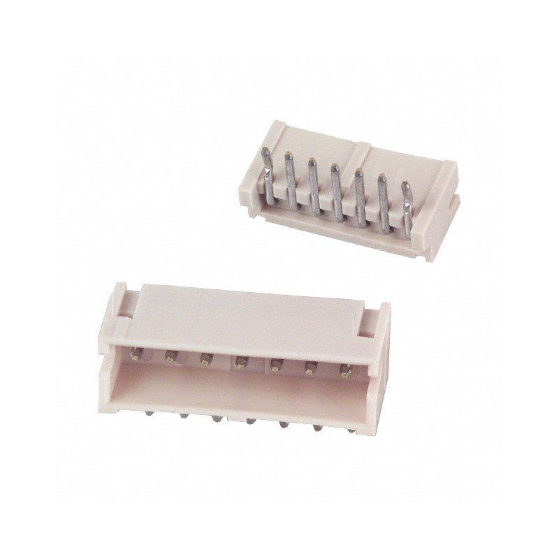 10 pcs : S7B-ZR - CONN HEADER R/A 7POS 1.5MM