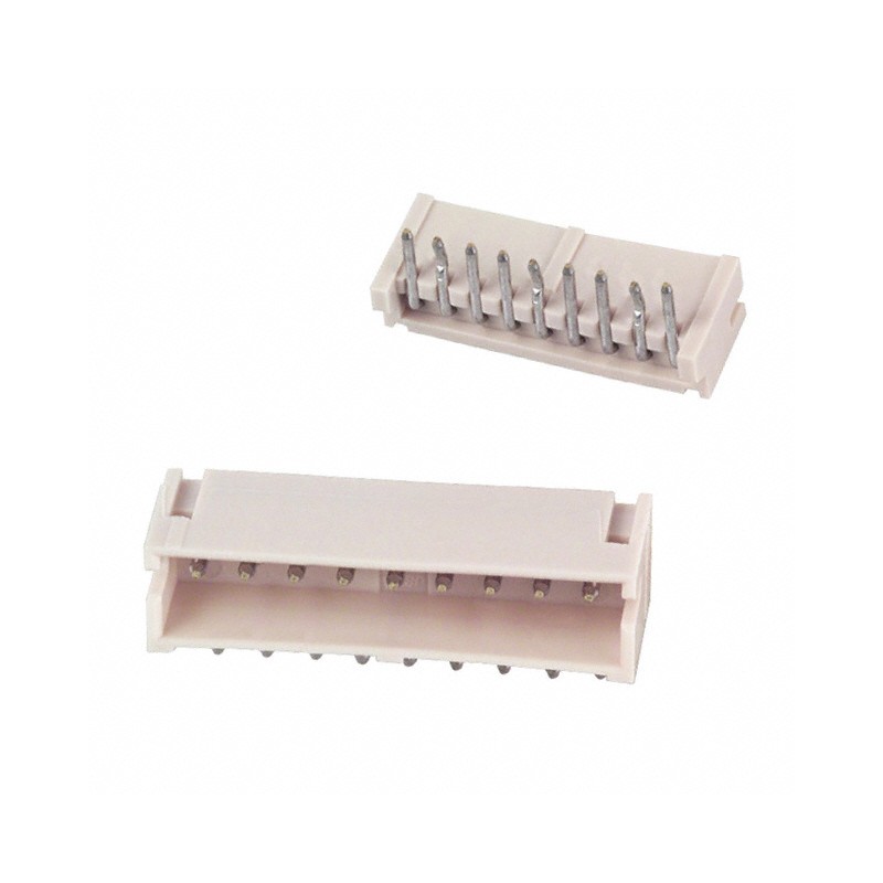 10 pcs : S9B-ZR - CONN HEADER R/A 9POS 1.5MM