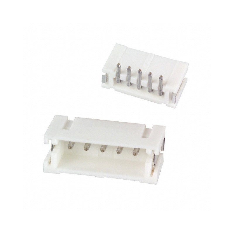 10 pcs : B5B-ZR-SM4-TF - CONN HEADER SMD 5POS 1.5MM