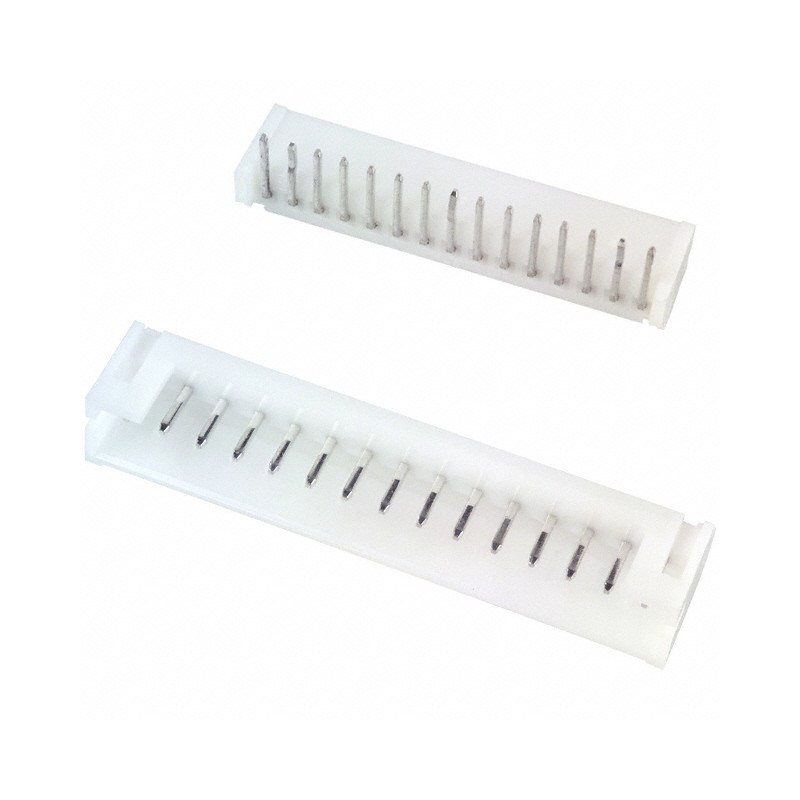 10 pcs : S15B-PH-K-S - CONN HEADER R/A 15POS 2MM