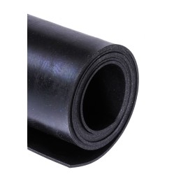 1 pcs - RS PRO Black Rubber Sheet, 1m x 600mm x 1.5mm