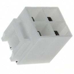 10 pcs : B04P-VL - CONN HEADER VERT 4POS 6.2MM