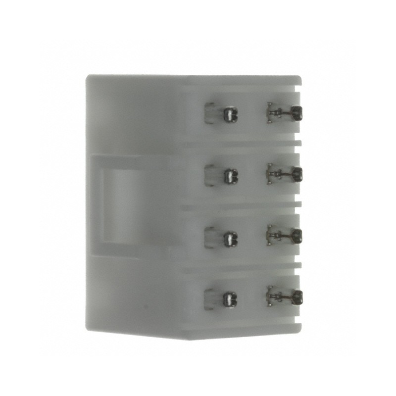 10 pcs : B08P-VL - CONN HEADER VERT 8POS 6.2MM