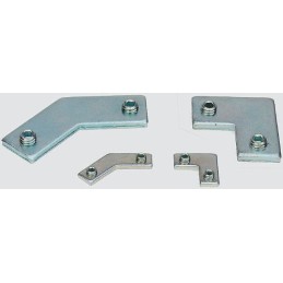 1 pcs - FlexLink M6 90° Connector Connecting Component, Strut Profile 22 mm, 44 mm, Groove Size 5.5mm