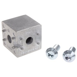 1 pcs - Bosch Rexroth Corner Cube Kit Connecting Component, Strut Profile 20 mm, Groove Size 6mm