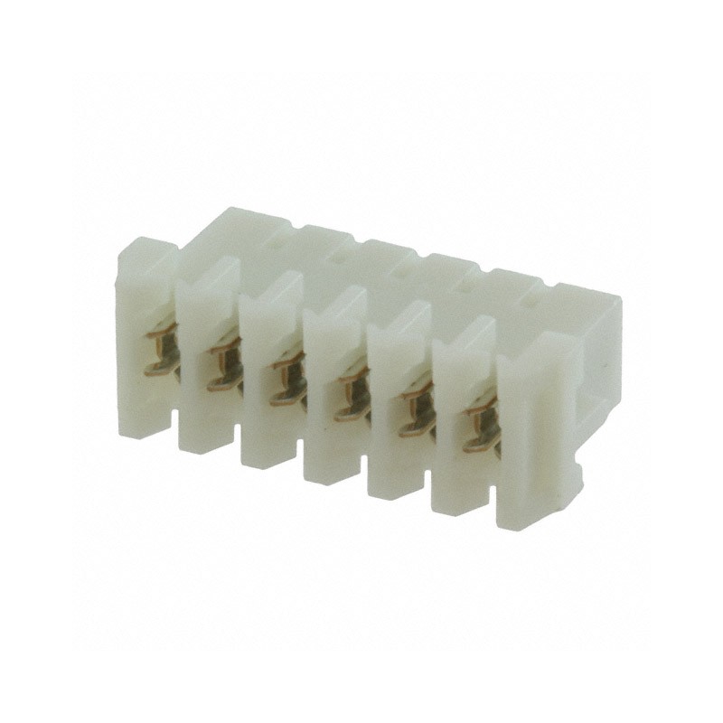 10 pcs : 06KR-D6S-P - CONN SOCKET 6POS IDC 26AWG TIN