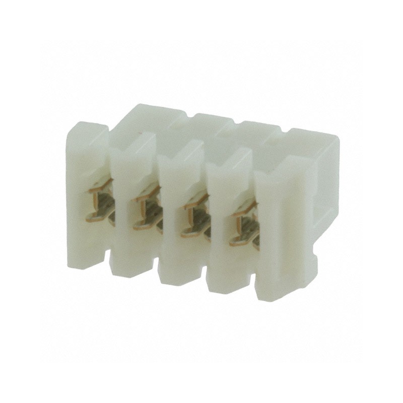 10 pcs : 04KR-D6S-P - CONN SOCKET 4POS IDC 26AWG TIN