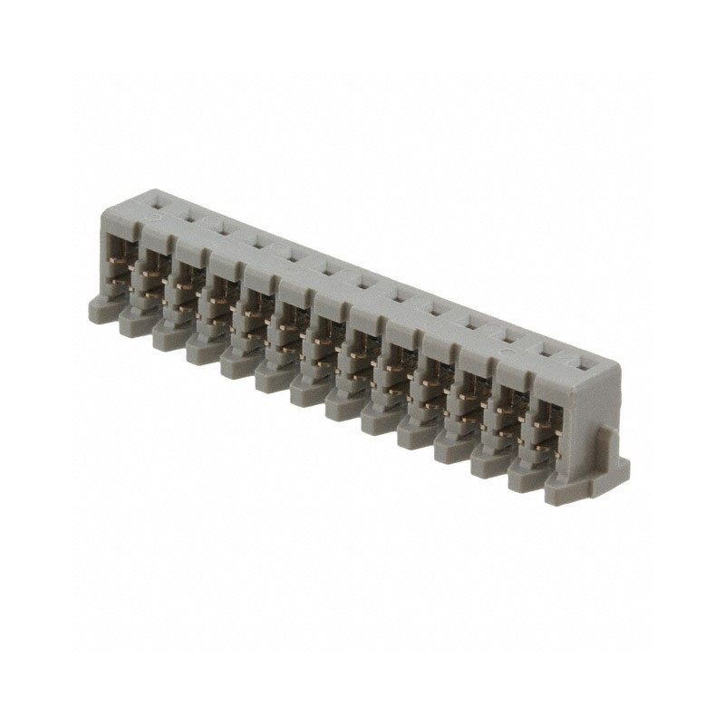 10 pcs : 13KR-6H-P - CONN SOCKET 13POS IDC 26AWG TIN