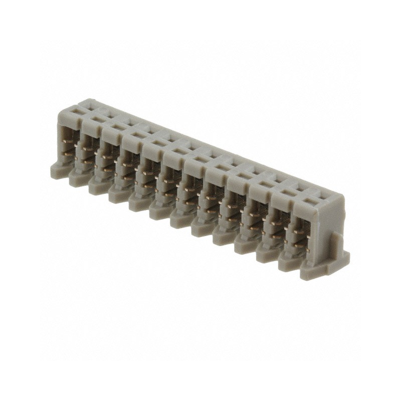 10 pcs : 12KR-6H-P - CONN SOCKET 12POS IDC 26AWG TIN