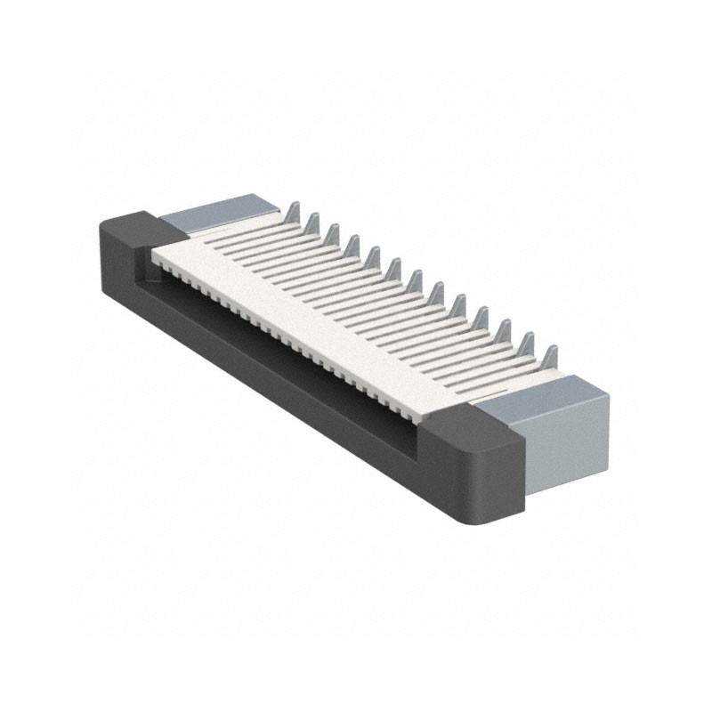 10 pcs : ZF5S-25-03-T-WT - CONN FFC VERT 25POS 0.5MM SMD