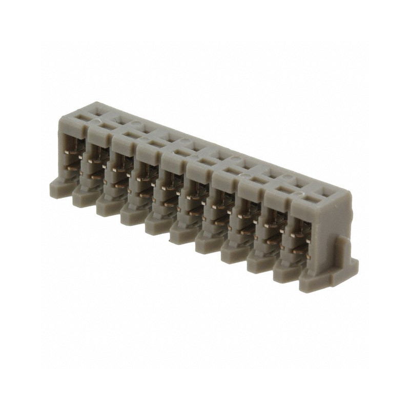 10 pcs : 10KR-6H-P - CONN SOCKET 10POS IDC 26AWG TIN