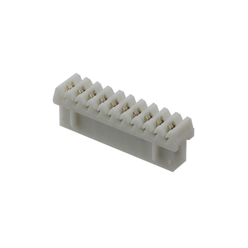10 pcs : 10KR-D6S-P - CONN SOCKET 10POS IDC 26AWG TIN