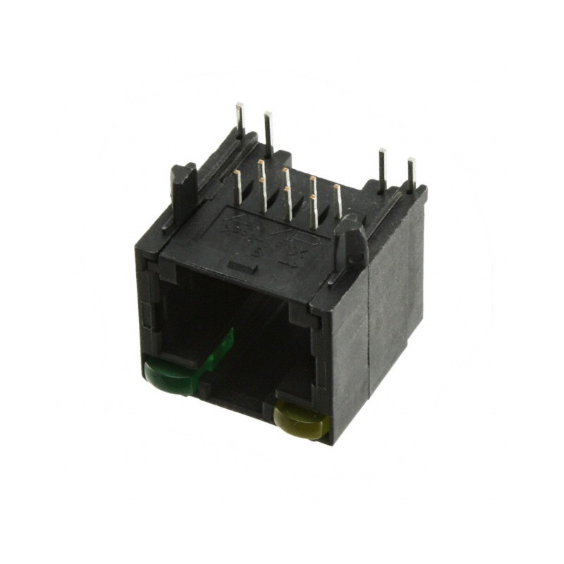 10 pcs : 5406533-1 - CONN MOD JACK 8P8C R/A UNSHLD