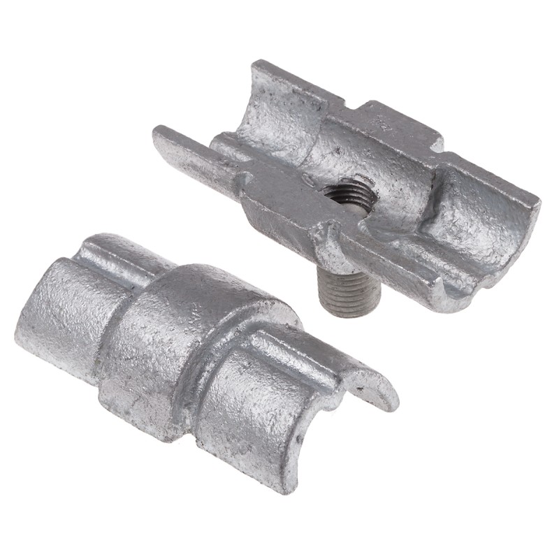 1 pcs - RS PRO Joint Clamp Connecting Component, Strut Profile Type 2, Round Tube Size Type 2