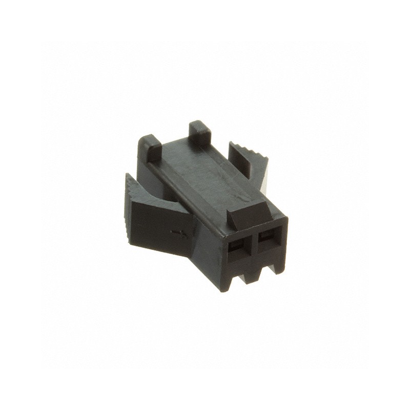 10 pcs : SMP-02V-BC - CONN PLUG HSG 2POS 2.50MM