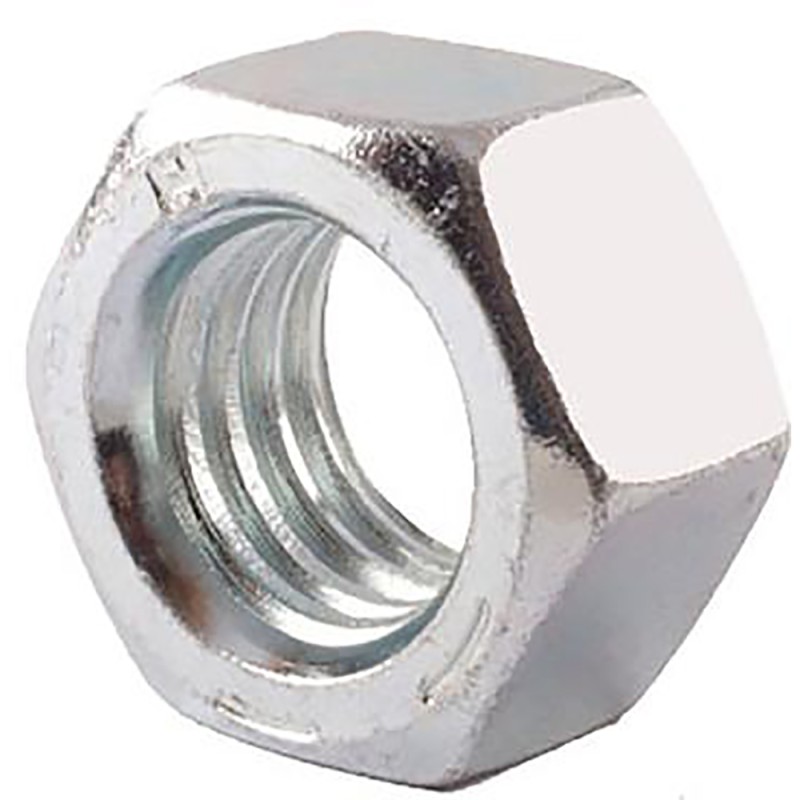 100 pcs - RS PRO Steel Hex Nut, 5/16-24in